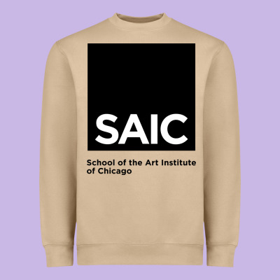 School Of The Art Institute Of Chicago College Heavyweight Sweatshirt Designed By Artisfamous