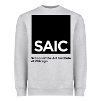 Heather Grey School of The Art Institute of Chicago College Heavyweight Sweatshirt - artisFamous