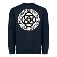 Navy The Chicago School of Professional Psychology Heavyweight Sweatshirt - artisFamous