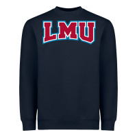 Navy lmu lions Heavyweight Sweatshirt - artisFamous