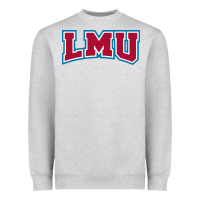 Heather Grey lmu lions Heavyweight Sweatshirt - artisFamous