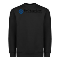 Black The Chicago School of Professional Psychology Heavyweight Sweatshirt - artisFamous