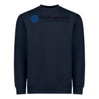 Navy The Chicago School of Professional Psychology Heavyweight Sweatshirt - artisFamous