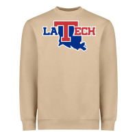 Mushroom louisiana tech athletics Heavyweight Sweatshirt - artisFamous