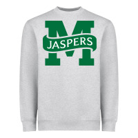 Heather Grey manhattan jaspers Heavyweight Sweatshirt - artisFamous