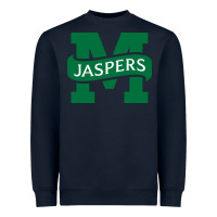 Navy manhattan jaspers Heavyweight Sweatshirt - artisFamous