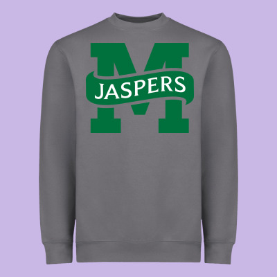 Manhattan Jaspers Heavyweight Sweatshirt Designed By Artisfamous