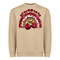 Mushroom cherry rainbow Heavyweight Sweatshirt - BarkalooDesign