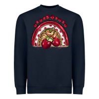 Navy cherry rainbow Heavyweight Sweatshirt - BarkalooDesign