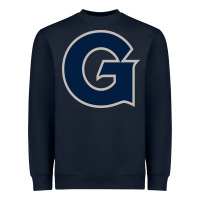Navy georgetown hoyas Heavyweight Sweatshirt - artisFamous