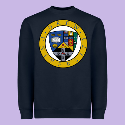 Drew University Heavyweight Sweatshirt Designed By Artisfamous