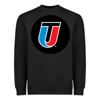 Black Universal Technical Institute College Heavyweight Sweatshirt - artisFamous