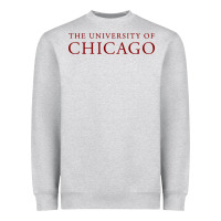 Heather Grey College of Chicago Heavyweight Sweatshirt - artisFamous