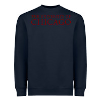 Navy College of Chicago Heavyweight Sweatshirt - artisFamous