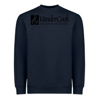 Navy Vandercook College of Music Heavyweight Sweatshirt - artisFamous
