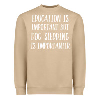 Mushroom dog sledding is importanter Heavyweight Sweatshirt - artisFamous