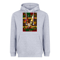 Heather Grey snow and beer bottles Heavyweight Hoodie - AdoDesignShop