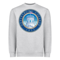 Heather Grey gettysburg college Heavyweight Sweatshirt - artisFamous