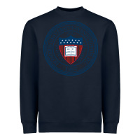 Navy howard university Heavyweight Sweatshirt - artisFamous