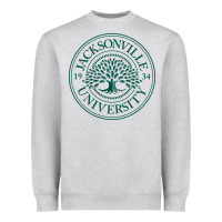Heather Grey jacksonville university Heavyweight Sweatshirt - artisFamous