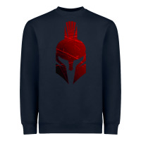 Navy Spartan Heavyweight Sweatshirt - artisFamous