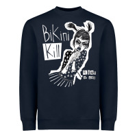 Navy bikini kill Heavyweight Sweatshirt - artisFamous