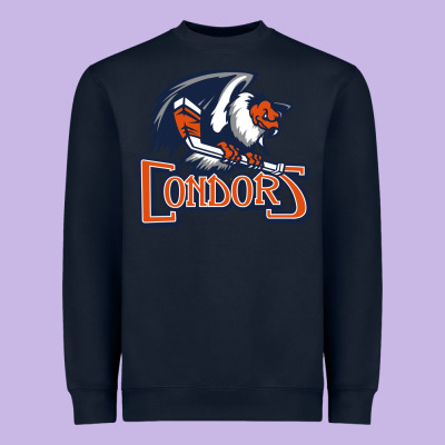 Condors, The Bakersfield Heavyweight Sweatshirt Designed By Artisfamous