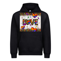 Black love hearts pride tumbler Urban Hoodie - JahusDesignShop
