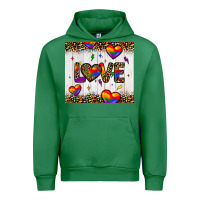 Emerald love hearts pride tumbler Urban Hoodie - JahusDesignShop