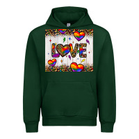Forest Green love hearts pride tumbler Urban Hoodie - JahusDesignShop