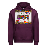 Mauve Wine love hearts pride tumbler Urban Hoodie - JahusDesignShop