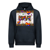 Navy love hearts pride tumbler Urban Hoodie - JahusDesignShop