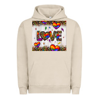 Pigment French Oak love hearts pride tumbler Urban Hoodie - JahusDesignShop