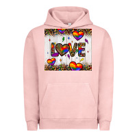 Pigment Salmon love hearts pride tumbler Urban Hoodie - JahusDesignShop