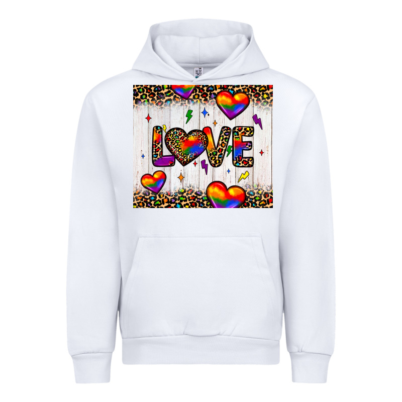 Love Hearts Pride Tumbler Urban Hoodie by JahusDesignShop | Teevron