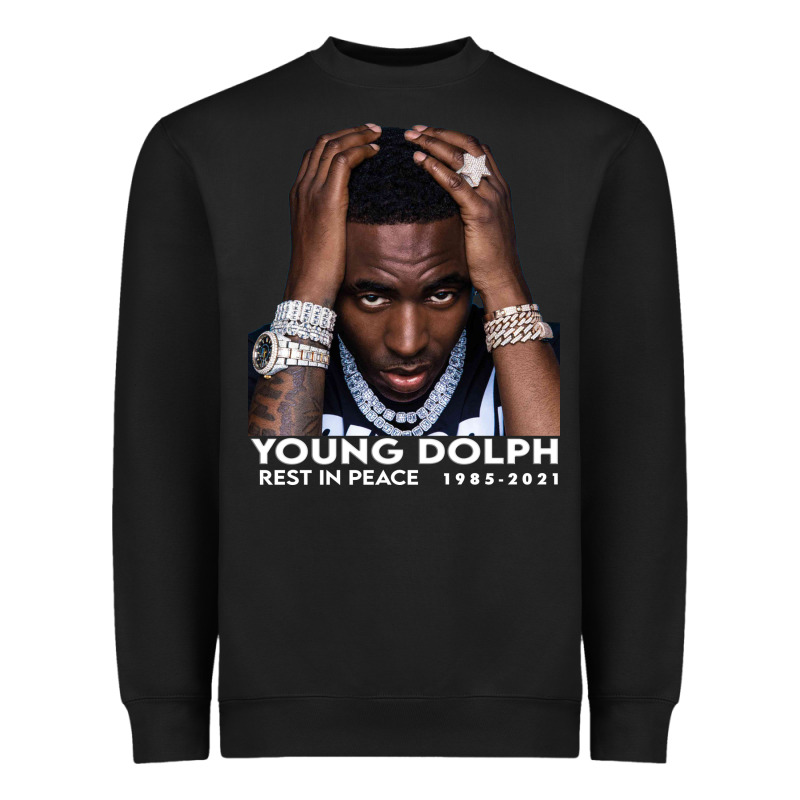 Rest In Peace Young Dolph Heavyweight Sweatshirt by artisFamous | Teevron
