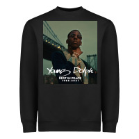 Black Rest in Peace Young Dolph Heavyweight Sweatshirt - artisFamous