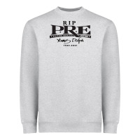 Heather Grey Rest in Peace Young Dolph Heavyweight Sweatshirt - artisFamous