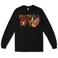 Black football kinda day Long Sleeve Tee - FaDigitalArtStudio