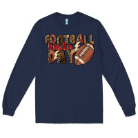 Navy football kinda day Long Sleeve Tee - FaDigitalArtStudio