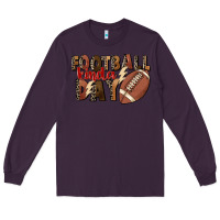Plum football kinda day Long Sleeve Tee - FaDigitalArtStudio