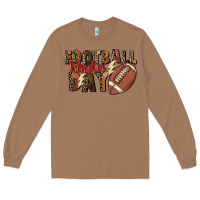 Toasted Coconut football kinda day Long Sleeve Tee - FaDigitalArtStudio