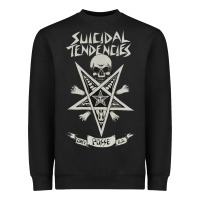 Black suicidal tendencies Heavyweight Sweatshirt - artisFamous