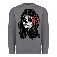 Storm sugar skull lady Heavyweight Sweatshirt - artisFamous