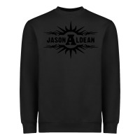 Black jason aldean Heavyweight Sweatshirt - artisFamous