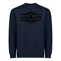 Navy jason aldean Heavyweight Sweatshirt - artisFamous