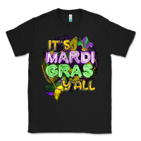Black its mardi gras yall Classic Tee - CowGirlArtShop