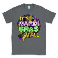 Charcoal Heather its mardi gras yall Classic Tee - CowGirlArtShop