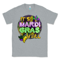 Heather Grey its mardi gras yall Classic Tee - CowGirlArtShop