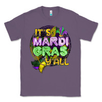 Lavender its mardi gras yall Classic Tee - CowGirlArtShop